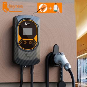 Estación de Carga para Vehículos Eléctricos Doméstica de 16A/32A, Tipo 2/GBT, CA 22kW, Montaje en Pared, Certificación CE - Product Image 5