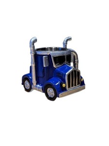 Nouvelle tasse à café design camion transfrontalier, ornement décoratif pour la maison et le jardin, avec cœur en acier inoxydable - Product Image 5