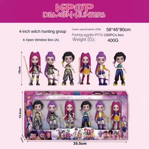Groupe de <span class=keywords><strong>chasse</strong></span> transfrontalier K-Witch 2-4.5 pouces en plastique Star Q Version Maternité Hand-run Blind Box Game Jeu de marée périphérique - Product Image 1