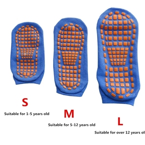 Popular Custom Wholesale YOGA Sports <strong>Sock</strong> <strong>Kids</strong> Children Adults Men Women Non Slip Antislip Trampoline Jump <strong>Grip</strong> <strong>Sock</strong> - Product Image 6