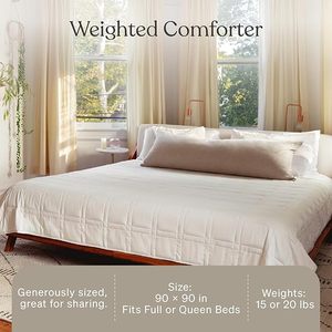 Couverture lestée pour l'anxiété, fraîche, 100% coton, remplissage <span class=keywords><strong>de</strong></span> <span class=keywords><strong>microbilles</strong></span> <span class=keywords><strong>de</strong></span> <span class=keywords><strong>verre</strong></span>, confort personnalisé, couverture <span class=keywords><strong>de</strong></span> sommeil, couverture lourde pour l'hiver - Product Image 5