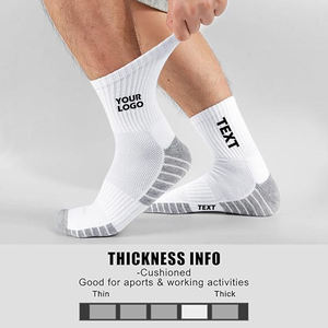 Wholsale Basketball <b>Socks</b> Towel Bottom <b>Socks</b> Custom Design <b>Socks</b> for <b>Men</b> Womens Crew <b>Socks</b> - Product Image 3