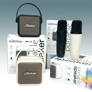 Oudiobop op-515 Khuếch Đại Giọng Nói Microphone Loa Bên Hộp Loa Với Microphone Karaoke - Product Image 3