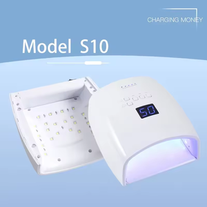 Professional Gel Polish Equipment Curing Nail Dryer Machine Portable Rechargeable Cordless Nail LED UV <b>Lamp</b> <b>With</b> 4 <b>Timer</b> - Product Image 2