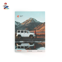 Brochures de haute qualité avec reliure à point de selle, papier kraft, design personnalisé, logo personnalisé, service d'impression professionnel