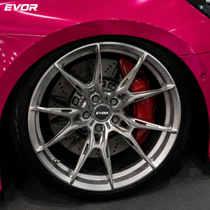 Jantes de voiture en alliage EVOR forgées monobloc concaves personnalisées 5x114.3 5x130 5x120 pour BMW M5 Audi Q8 911 <span class=keywords><strong>CLS</strong></span> 17 18 19 20 21 pouces - Product Image 4