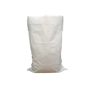 Agricultural practical PP woven bag plastic 25kg 50kg 100kg PP woven bag seeds cereal rice flour