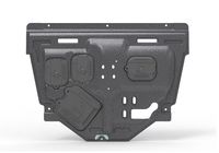 Plaque de protection en aluminium pour couvercle de moteur 3D pour Jetour X70 (X70 Plus) 2018-2024 Engine Splash Shield