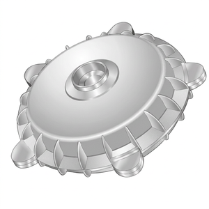 Couvre-axe en aluminium moulé sous pression, taille sur mesure, fabriqué en Inde - Product Image 1