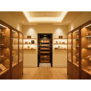 Vitrine de meubles de salle de cigares avec étagères de cèdre espagnol magasin de fumée humidificateur de cigares armoire cave à cigares - Product Image 3