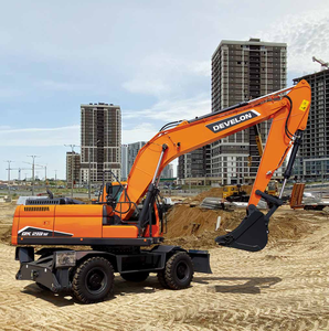 Excavadora <span class=keywords><strong>de</strong></span> <span class=keywords><strong>Tierra</strong></span> <span class=keywords><strong>de</strong></span> Alta Calidad <span class=keywords><strong>de</strong></span> 20 Toneladas DX210W-7B, Equipo <span class=keywords><strong>de</strong></span> Movimiento <span class=keywords><strong>de</strong></span> Tierras, Retroexcavadora para Construcción <span class=keywords><strong>de</strong></span> Carreteras - Product Image 4