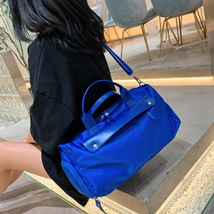 Wholesale <b>Large</b> Capacity <b>Waterproof</b> Nylon Travel Duffel <b>Bag</b> Zipper Lightweight China Manufactured Fashionable Sport Gym Shoe - Product Image 6