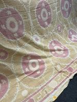 Tissu vintage à imprimé cachemire 150 g/m² en fil peigné, textile floral persan traditionnel, tissu ethnique classique pour robes féminines