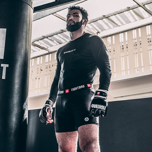 Fightbro SilkTec manga Rashguard <span class=keywords><strong>BJJ</strong></span> <span class=keywords><strong>Manto</strong></span> - Product Image 1