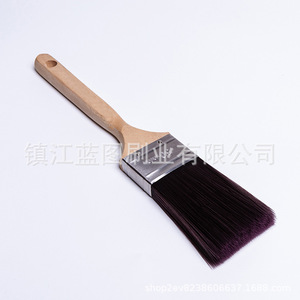 Pinceau plat à fibres abrasives pour animaux de compagnie, manche Hemu, 13-19 mm, pour peinture, brossage, nettoyage, manche allongé, Lt656 - Product Image 4