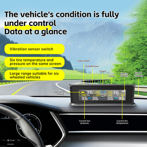 เซ็นเซอร์ TPMS ไร้สายสำหรับรถพ่วง RV ราคาโรงงาน ระบบตรวจสอบแรงดันลมยางแบบโซลาร์ ยอดนิยมสำหรับรถ 6 ล้อ - Product Image 3