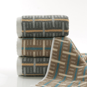 Toallas de Algodón Puro Teñido con Hilo Kim Ryan, 32s, Gruesas y Absorbentes, para Uso Doméstico, Regalo, Logotipo Personalizable - Product Image 3