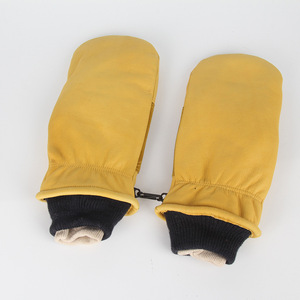 <span class=keywords><strong>Gants</strong></span> de travail industriels en <span class=keywords><strong>laine</strong></span> d'hiver, protection des mains, <span class=keywords><strong>cuir</strong></span> de vache, épaissis, antidérapants, chauds, respirants, légers - Product Image 1
