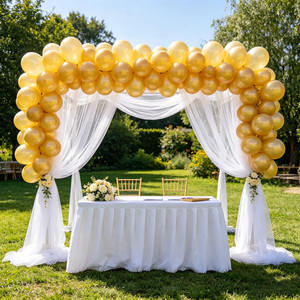 Globos Redondos de Látex Cromados en Dorado para Fiestas, 45 cm, Gruesos, Decoración para Fiestas de Adultos, Día de la Madre, Graduación, Año Nuevo Chino, Ramadán - Product Image 5