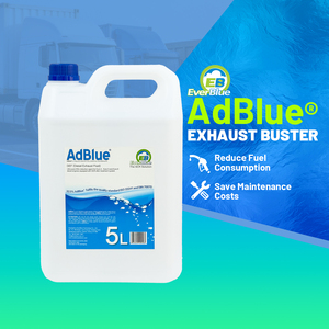 BlueBasic Chine <span class=keywords><strong>AdBlue</strong></span> <span class=keywords><strong>5L</strong></span> – Liquide d'échappement diesel bleu (DEF) – Solution d'urée <span class=keywords><strong>AdBlue</strong></span> en emballage de détail pour systèmes SRC automobiles diesel - Product Image 2