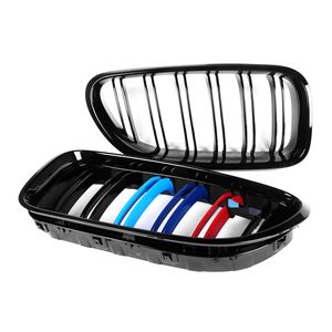 F06 شواية أمامية شبك للكلى Abs ملمع شواء سباق مزدوج اللون لسيارات بي إم دبليو 6 سلسلات 06 F12 F13 أسود-<span class=keywords><strong>M</strong></span> ممتص الصدمات - Product Image 2