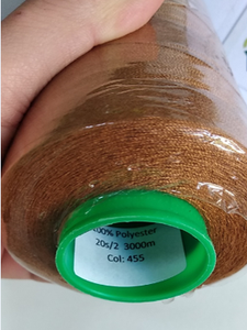 El Hilo De Poliester De Calidad Al Por Mayor Para Zapatos et Denim Se Puede Personalizar En Peso Y Color - Product Image 3