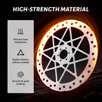 Woodniu Racein pour Surron Light Bee X - Accessoires modifiés - Disque de frein avant 240 mm - Pièces de mise à niveau