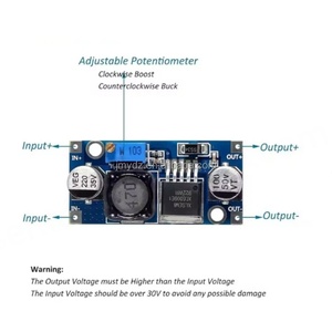 Module Booster XL6009, sortie d'alimentation CC-CC réglable, module élévateur de tension XL6009 - Product Image 5