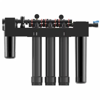 Usine 3 étapes ultrafiltration purificateurs d'eau en plastique grand débit maison commerciale hôtel boisson robinet bien filtres à eau