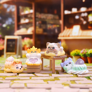 Cream Purr Blind Box - Mini gattini in resina nei toni pastello e vaniglia <span class=keywords><strong>da</strong></span> <span class=keywords><strong>sogno</strong></span> - Product Image 3