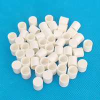 Creusets d'analyse thermique en alumine compatibles Netzsch, coupelles d'échantillonnage Al2O3 haute pureté 6,8x4mm pour DSC TGA DTA STA