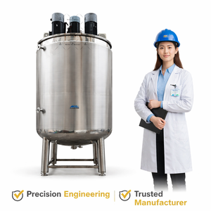 Mezclador de Acero Inoxidable Semiautomático de 1000L para Sopa Deliciosa y Polvo de Té con Leche - Product Image 3
