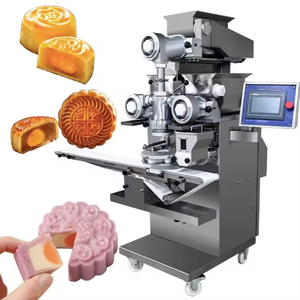 Nueva tecnología, fabricante multifunción, máquina de alimentos Kubba Kebbeh, máquina automática de incrustaciones para hacer galletas de tres tolvas - Product Image 1