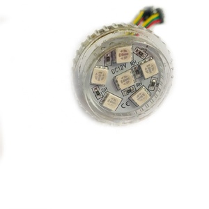 Luz de punto de diversión impermeable, iluminación funfair de 30mm, 6LED, 24V, luces de Carnaval - Product Image 5