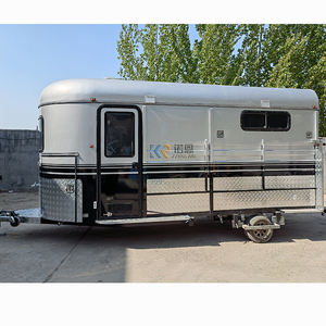 Remorque flottante de luxe pour 2 chevaux avec espace de vie, chargement direct, type carrosse - Product Image 6