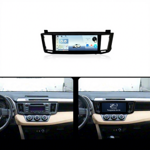 ใช้งานร่วมกับระบบมัลติมีเดีย DVD หน้าจอ 10.25 นิ้ว สำหรับรถยนต์ RAV4 ปี 2013-2019, รองรับ CarPlay, ระบบนำทางและระบุตำแหน่งทั่วโลก - Product Image 1