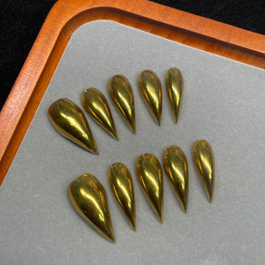Faux ongles en acrylique faits à la main sur mesure style patte de chat aigle <span class=keywords><strong>dragon</strong></span> réutilisables vente en gros - Product Image 6