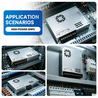 Alimentation à découpage LED 500W, entrée CA 220V, sortie CC à tension constante pour éclairage LED