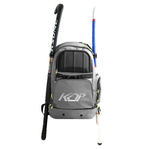 Borsa zaino in Lacrosse personalizzata Kopbags borsa zaino sportiva con due porta bastone e vano scarpe