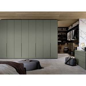 Modern <b>Wooden</b> Portable Wardrobe Closet Manufacturer Customized for Bedroom or Living Room Easy Assembly for Villas - Product Image 3