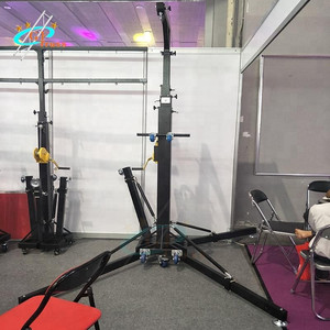 Mobile Lipat 6M Tinggi Garis Tugas Berat <span class=keywords><strong>Array</strong></span> Berdiri Truss dengan Outrigger - Product Image 6