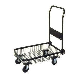 Carrito de Compras Plegable con Cesta de Red, 860 mm de Alto x 672 mm de Ancho x 420 mm de Profundidad, Recubierto con Pintura en Polvo, Carrito para Herramientas PH1556 - Product Image 4