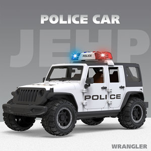 LASIVE <span class=keywords><strong>TOYS</strong></span> 惯性越野车 六门可开 带灯光和声音 含3节AG13电池 适合3岁以上男孩 - Product Image 4