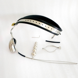 新しいスタイルのステンレススチールCBチャスティティロックチャスティティベルトとズボンセックスおもちゃボンデージギア用 - Product Image 4