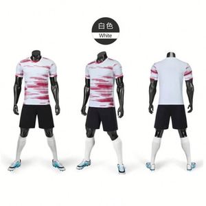 Uniforme de Fútbol de Alta Calidad, Transpirable, de Secado Rápido, Talla Grande, Económico, 100% Poliéster, Color Naranja - Product Image 2
