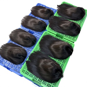 Perruque Bob coupée droite la plus vendue, en cheveux humains, cuticules alignées, ultra-lisses, avec dentelle suisse 2x4 2x6, cheveux vietnamiens bruts - Product Image 1