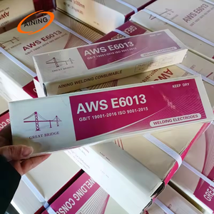 Electrodos de Soldadura por Arco de Acero al Carbono Suave AWS 6013 de 2.5mm, 3.2mm, 4.0mm y 5.0mm, Personalizables, Certificados ISO9001 para Estructuras Navales - Product Image 1