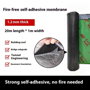 Membrana <span class=keywords><strong>Asfáltica</strong></span> <span class=keywords><strong>Autoadhesiva</strong></span> de Alta Resistencia y Ecológica, Instalación Rápida, Lámina Impermeabilizante de 1.2mm para Colocación en Húmedo, 20m de Longitud, 5+ - Product Image 3