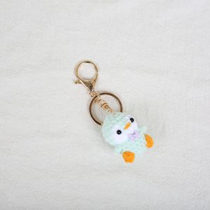 Handmade Mini <b>Penguin</b> AnimalCrochet Doll <b>Penguin</b> Keychain Handmade Crochet Light Knitted Pendant Crocheted Keychain - Product Image 5