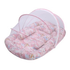 <span class=keywords><strong>Lit</strong></span> Nid Bébé Best-Seller, Transat pour Tout-Petits, Ensemble <span class=keywords><strong>de</strong></span> Literie en Coton, Transat Bébé avec Moustiquaire - Product Image 3